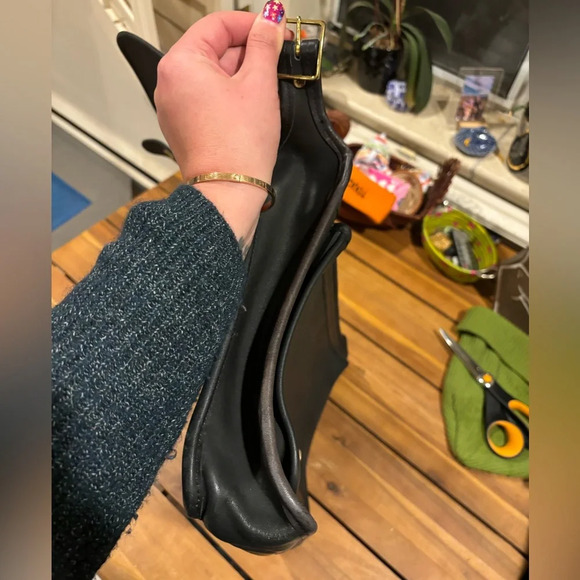 Black vintage coach briefcase *no strap* - Picture 7 of 16